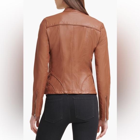 Guess faux leather racer jacket - Picture 4 of 4